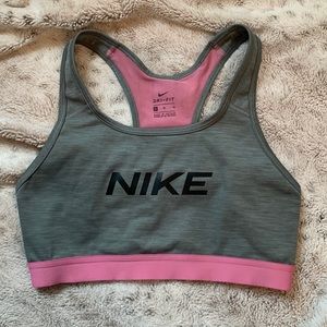 Nike dri fit sports bra